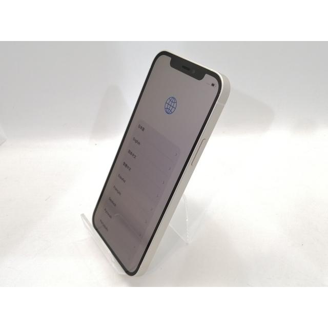 【中古】Apple docomo 【SIMロック解除済み】 iPhone 12 64GB ホワイト MGHP3J/A【高崎モントレー】保証期間１ヶ月【ランクA】の画像