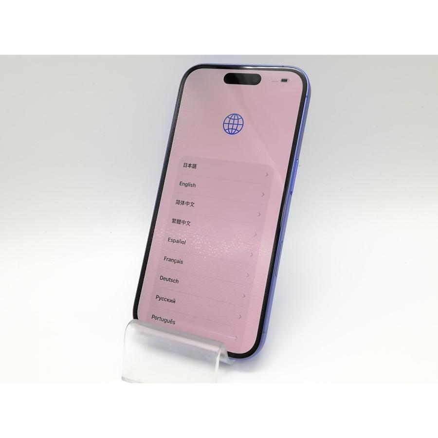 【中古】Apple 国内版 【SIMフリー】 iPhone 16 128GB ウルトラマリン MYDU3J/A【府中ル・シーニュ】保証期間１ヶ月【ランクB】の画像