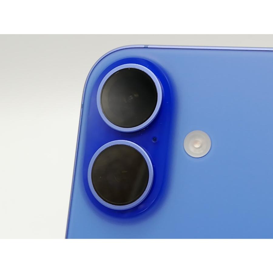 【中古】Apple 国内版 【SIMフリー】 iPhone 16 128GB ウルトラマリン MYDU3J/A【府中ル・シーニュ】保証期間１ヶ月【ランクB】の画像