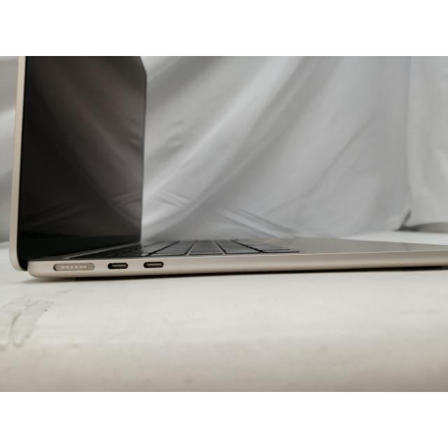 【中古】Apple MacBook Air 13インチ  M2(CPU:8C/GPU:8C) 8GB/256GB スターライト MLY13J/A (M2,2022)【札幌】保証期間１ヶ月【ランクB】の画像