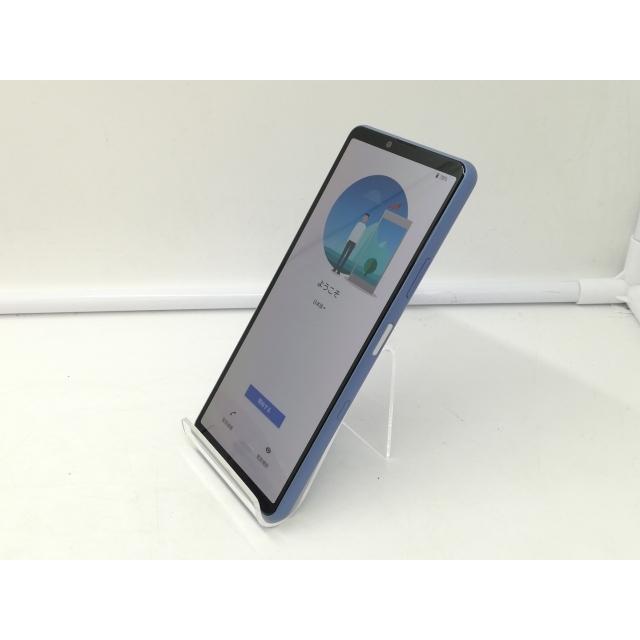 SONY Xperia10 iii 128GB SIMロック解除済み 中古】SONY au 【SIMロック解除済み】 Xperia 10 III ブルー 6GB 128GB