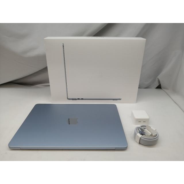 【中古】Apple MacBook Air 13インチ (M4,2025) M4(CPU:10C/GPU:10C) 16GB/512GB スカイブルー MC6U4J/A【札幌】保証期間１ヶ月【ランクA】の画像