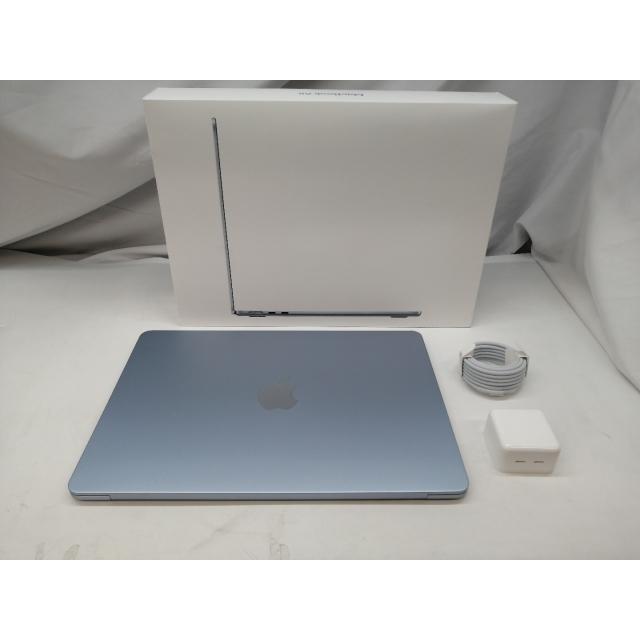 【中古】Apple MacBook Air 13インチ (M4,2025) M4(CPU:10C/GPU:10C) 16GB/512GB スカイブルー MC6U4J/A【札幌】保証期間１ヶ月【ランクA】の画像