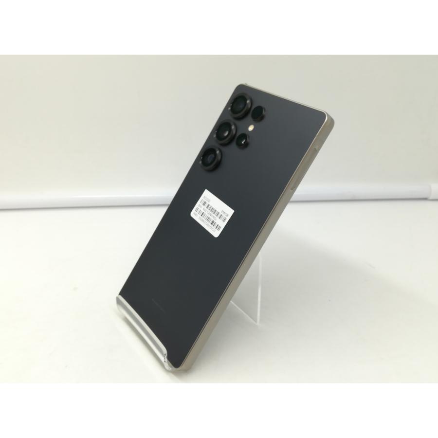中古】SAMSUNG au 【SIMフリー】 Galaxy S25 Ultra チタニウムブラック