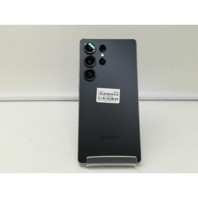 中古】SAMSUNG au 【SIMフリー】 Galaxy S25 Ultra チタニウムブラック