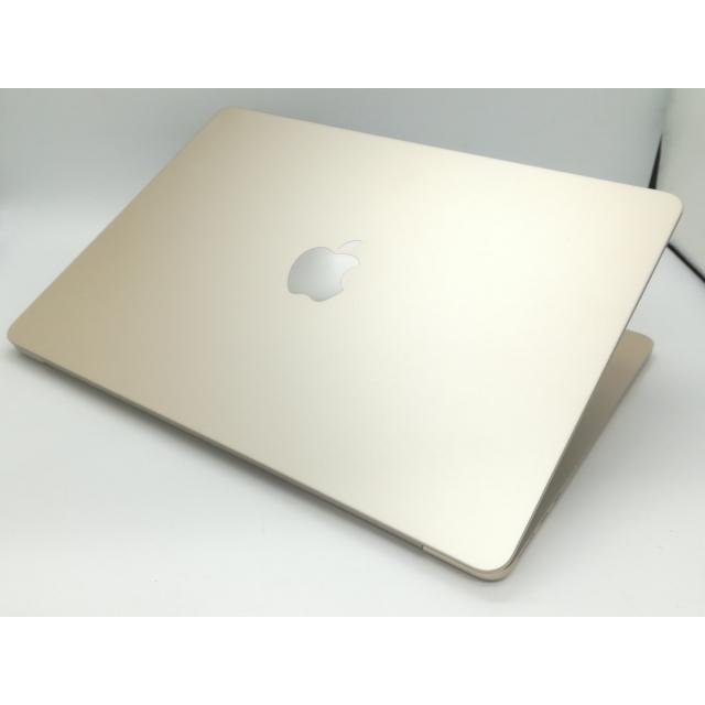 【中古】Apple MacBook Air 13インチ (M4,2025) M4(CPU:10C/GPU:8C) 16GB/256GB スターライト MW0Y3J/A【福岡天神】保証期間１ヶ月【ランクA】の画像