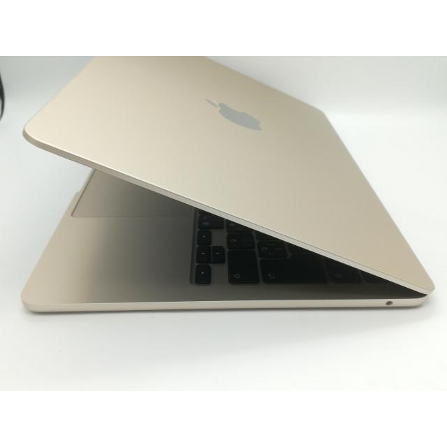 【中古】Apple MacBook Air 13インチ (M4,2025) M4(CPU:10C/GPU:8C) 16GB/256GB スターライト MW0Y3J/A【福岡天神】保証期間１ヶ月【ランクA】の画像