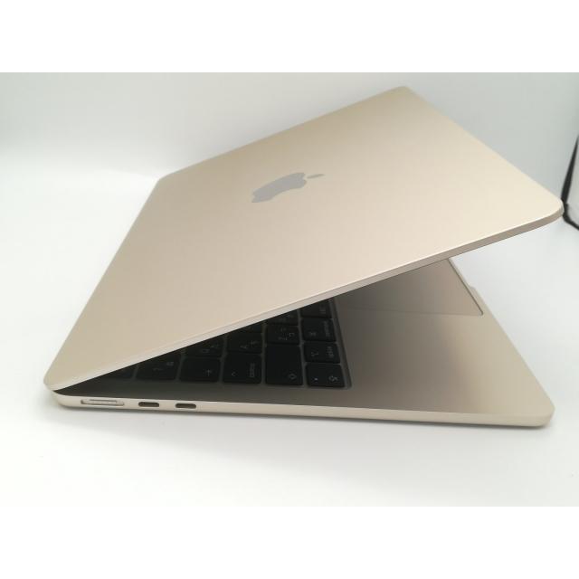 【中古】Apple MacBook Air 13インチ (M4,2025) M4(CPU:10C/GPU:8C) 16GB/256GB スターライト MW0Y3J/A【福岡天神】保証期間１ヶ月【ランクA】の画像