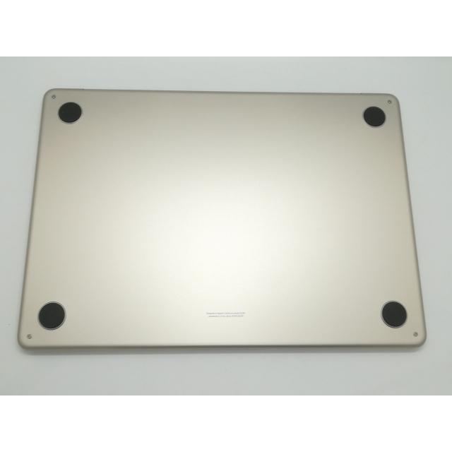 【中古】Apple MacBook Air 13インチ (M4,2025) M4(CPU:10C/GPU:8C) 16GB/256GB スターライト MW0Y3J/A【福岡天神】保証期間１ヶ月【ランクA】の画像