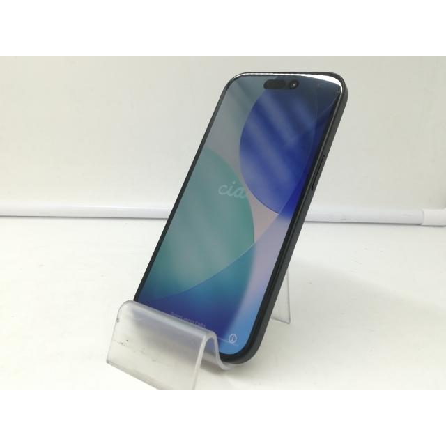 【中古】Apple au 【SIMフリー】 iPhone 15 256GB ブラック MTMN3J/A【札幌】保証期間１ヶ月【ランクB】の画像