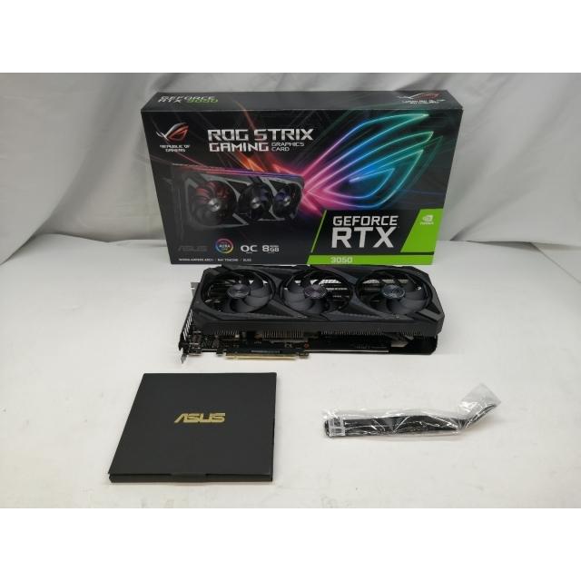 中古】ASUS ROG-STRIX-RTX3050-O8G-GAMING RTX3050/8GB(GDDR6)【札幌