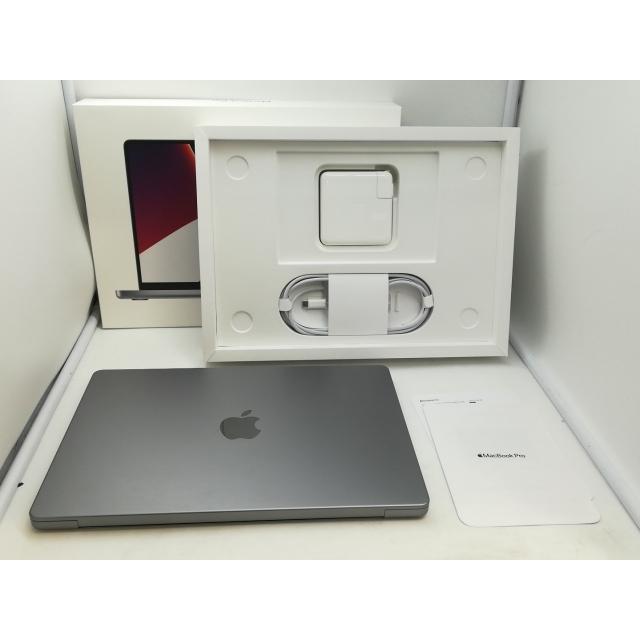 【中古】Apple MacBook Pro 14インチ CTO (2021) M1 Pro(CPU:10C/GPU:16C)/16G/1T/スペースグレイ【札幌】保証期間１ヶ月【ランクA】の画像