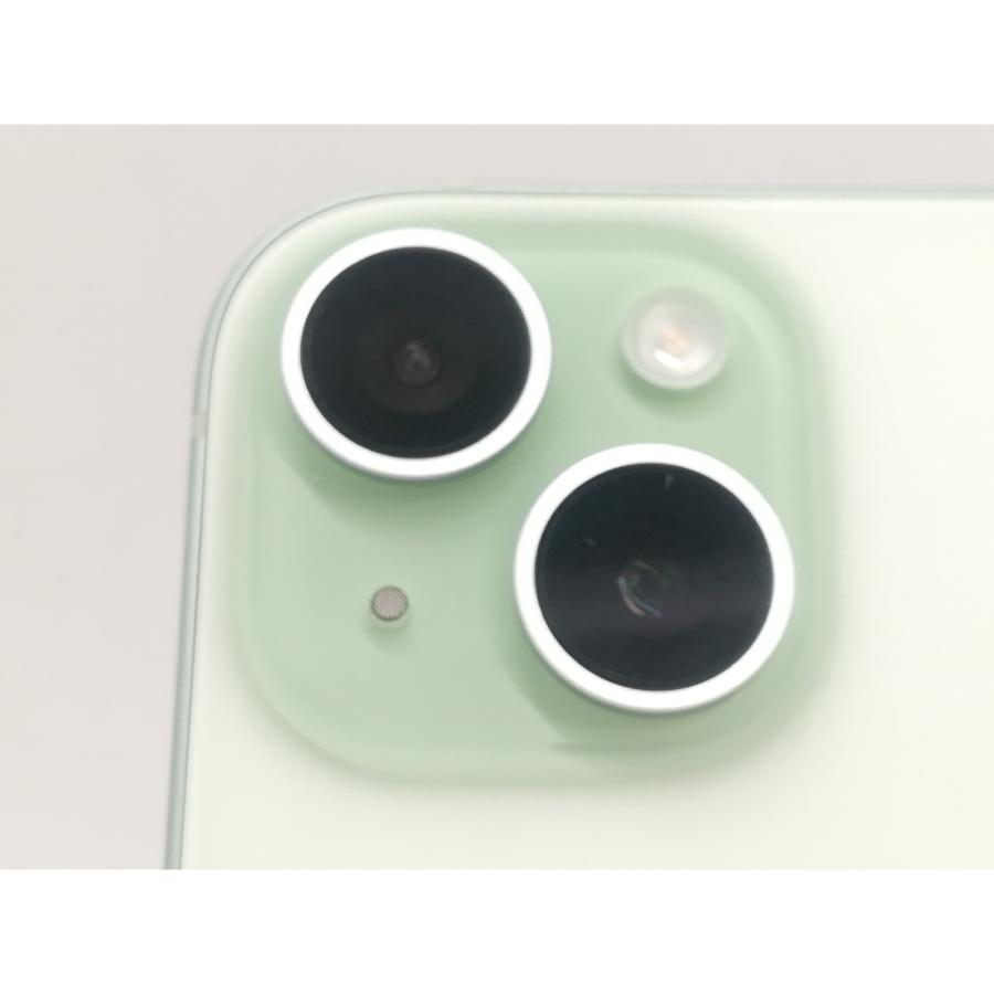 【中古】Apple 国内版 【SIMフリー】 iPhone 15 128GB グリーン MTMM3J/A【札幌】保証期間１ヶ月【ランクB】の画像