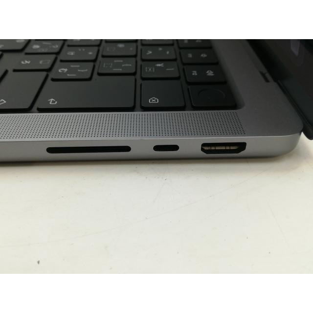 【中古】Apple MacBook Pro 14インチ M1 Pro(CPU:8C/GPU:14C) 16GB/512GB スペースグレイ MKGP3J/A (14インチ, 2021)【札幌】保証期間１ヶ月【ランクA】の画像