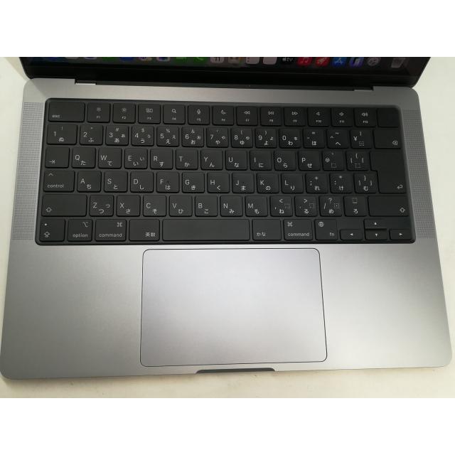 【中古】Apple MacBook Pro 14インチ M1 Pro(CPU:8C/GPU:14C) 16GB/512GB スペースグレイ MKGP3J/A (14インチ, 2021)【札幌】保証期間１ヶ月【ランクA】の画像