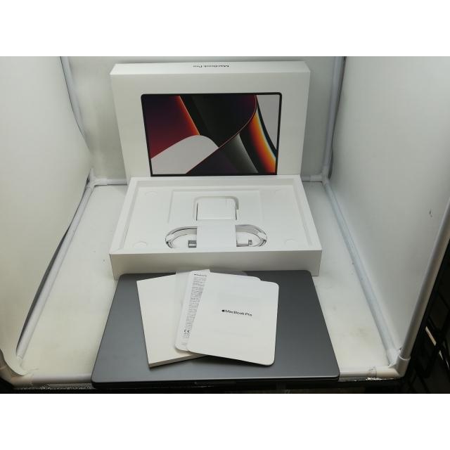 【中古】Apple MacBook Pro 14インチ M1 Pro(CPU:8C/GPU:14C) 16GB/512GB スペースグレイ MKGP3J/A (14インチ, 2021)【札幌】保証期間１ヶ月【ランクA】の画像