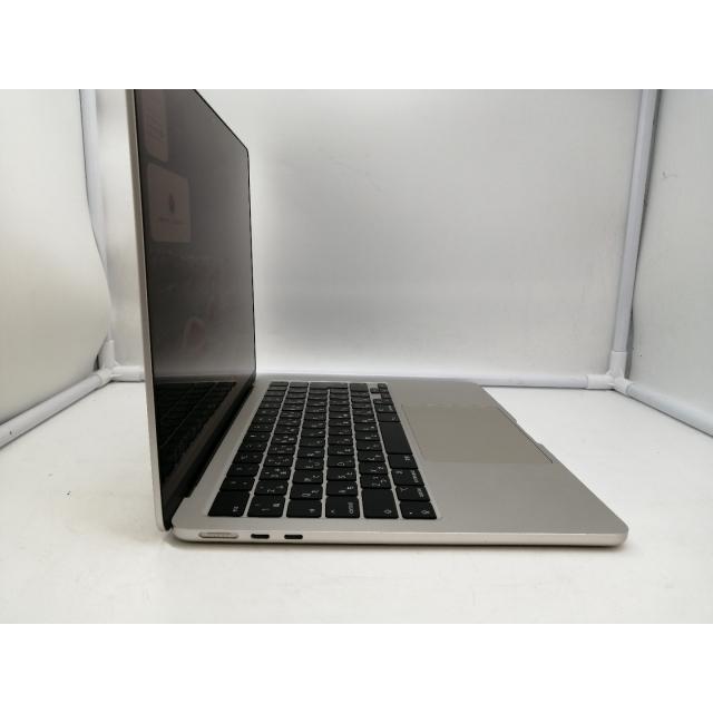 【中古】Apple MacBook Air 13インチ  M2(CPU:8C/GPU:10C) 8GB/512GB スターライト MLY23J/A (M2,2022)【札幌】保証期間１ヶ月【ランクB】の画像