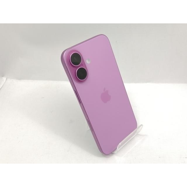 中古】Apple au 【SIMフリー】 iPhone 16 128GB ピンク MYDT3J/A
