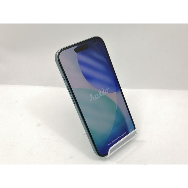 中古】Apple docomo 【SIMフリー】 iPhone 16 128GB ティール MYDV3J/A
