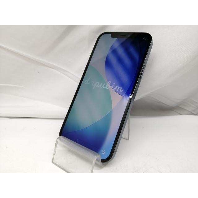 【中古】Apple SoftBank 【SIMロック解除済み】 iPhone 12 Pro 128GB パシフィックブルー MGM83J/A【札幌】保証期間１ヶ月【ランクB】の画像