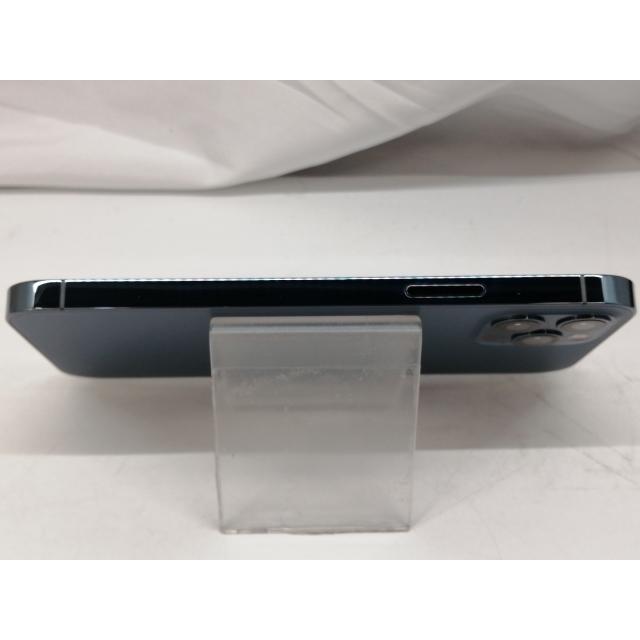【中古】Apple SoftBank 【SIMロック解除済み】 iPhone 12 Pro 128GB パシフィックブルー MGM83J/A【札幌】保証期間１ヶ月【ランクB】の画像