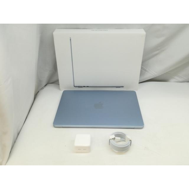 【中古】Apple MacBook Air 13インチ (M4,2025) M4(CPU:10C/GPU:10C) 16GB/512GB スカイブルー MC6U4J/A【札幌】保証期間１ヶ月【ランクA】の画像