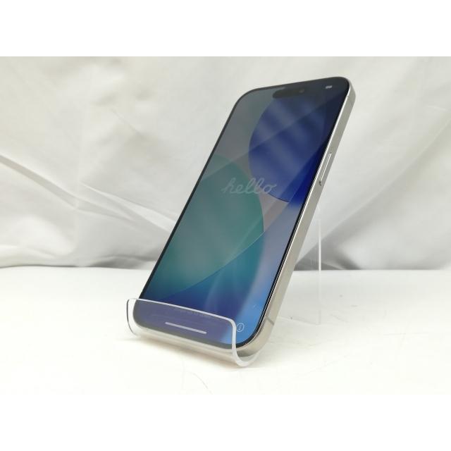 【中古】Apple 国内版 【SIMフリー】 iPhone 15 Pro 128GB ホワイトチタニウム MTU83J/A【池袋東口】保証期間１ヶ月【ランクA】の画像