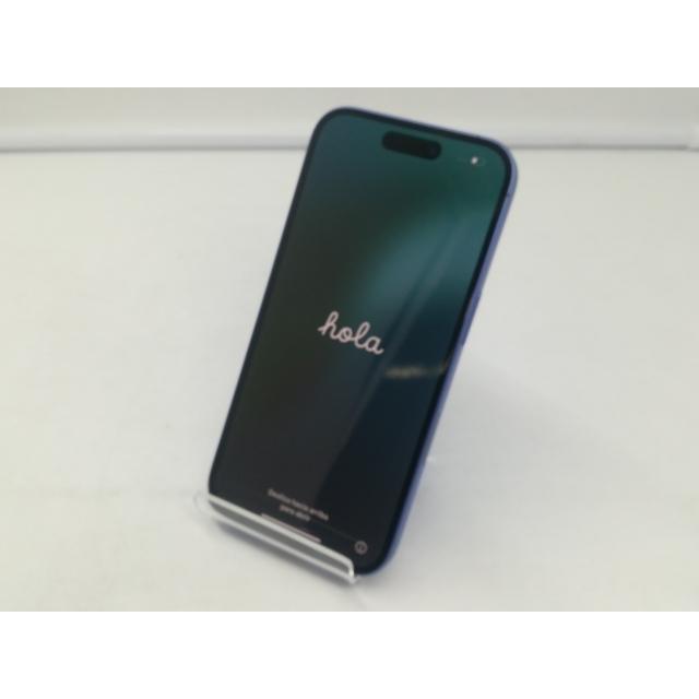 【中古】Apple 国内版 【SIMフリー】 iPhone 16 128GB ウルトラマリン MYDU3J/A【札幌】保証期間１ヶ月【ランクB】の画像