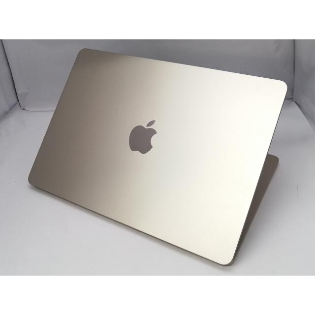 【中古】Apple MacBook Air 13インチ (M4,2025) M4(CPU:10C/GPU:8C) 16GB/256GB スターライト MW0Y3J/A【川越クレアモール】保証期間１ヶ月【ランクA】の画像