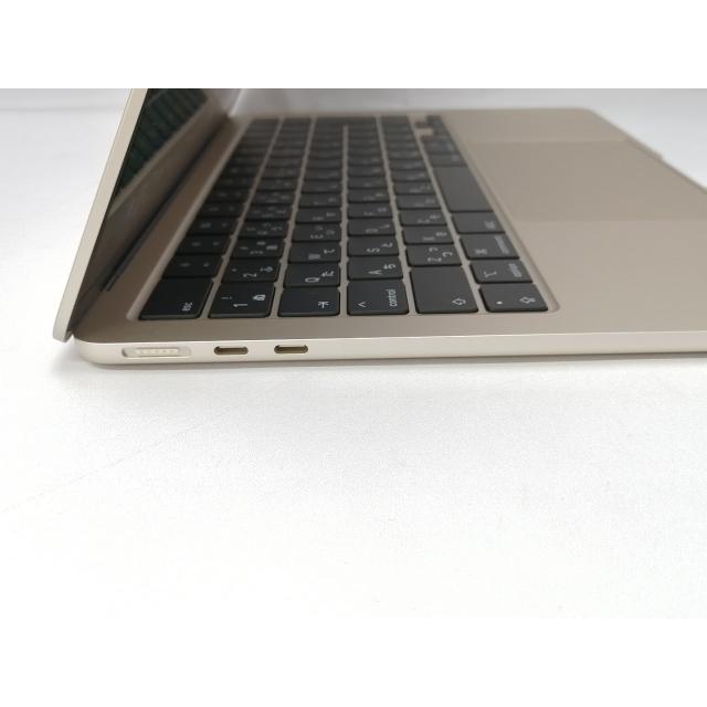 【中古】Apple MacBook Air 13インチ (M4,2025) M4(CPU:10C/GPU:8C) 16GB/256GB スターライト MW0Y3J/A【川越クレアモール】保証期間１ヶ月【ランクA】の画像