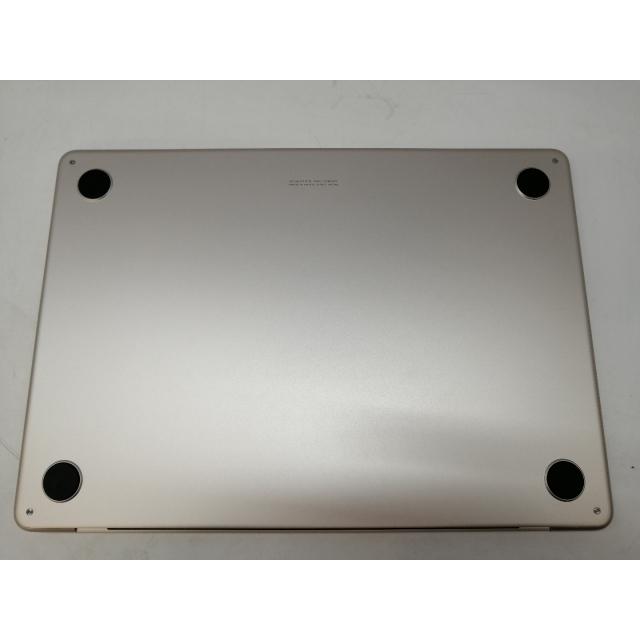 【中古】Apple MacBook Air 13インチ M2(CPU:8C/GPU:8C) 16GB/256GB スターライト MC7W4J/A (M2,2022)【札幌】保証期間１ヶ月【ランクA】の画像