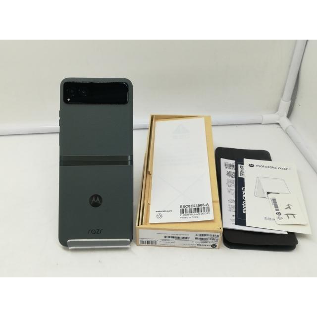 【中古】MOTOROLA 国内版 【SIMフリー】 motorola razr 40 セージグリーン 8GB 256GB PAYC0000JP【札幌】保証期間１ヶ月【ランクA】の画像