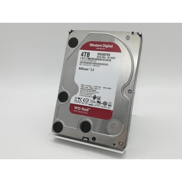 中古】W.D. WD40EFRX WD Red 4TB/5400rpm/64MB/6Gbps【DS秋葉】保証