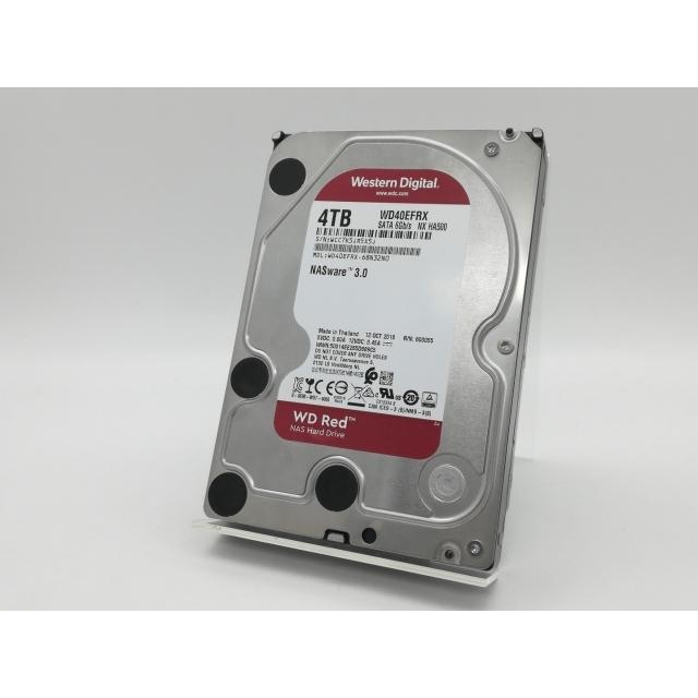 中古】W.D. WD40EFRX WD Red 4TB/5400rpm/64MB/6Gbps【DS秋葉】保証