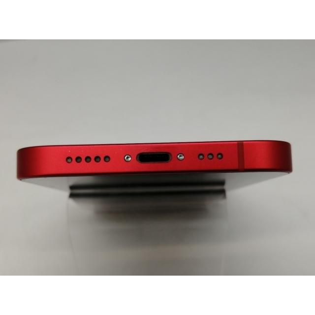 【中古】【赤ロム保証あり】Apple au 【SIMフリー】 iPhone 14 128GB  (PRODUCT)RED MPV93J/A【札幌】保証期間１ヶ月【ランクB】の画像
