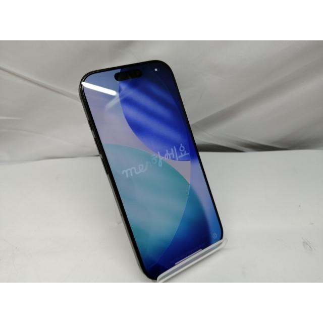 【中古】Apple 国内版 【SIMフリー】 iPhone 16 Pro 128GB ブラックチタニウム MYMV3J/A【札幌】保証期間１ヶ月【ランクB】の画像
