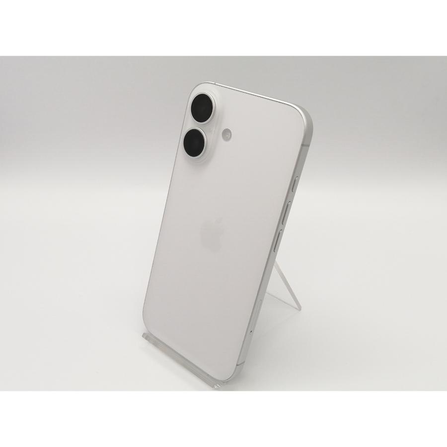 中古】Apple 国内版 【SIMフリー】 iPhone 16 128GB ホワイト MYDR3J/A