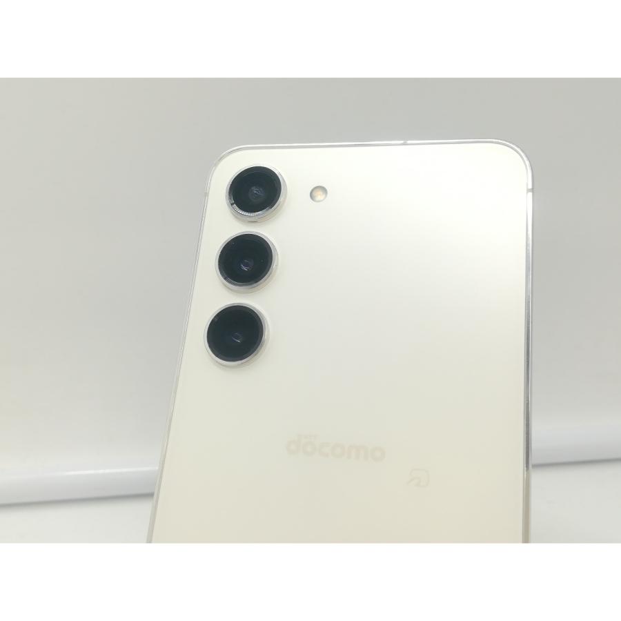 中古】SAMSUNG docomo 【SIMフリー】 Galaxy S23 クリーム 8GB 256GB