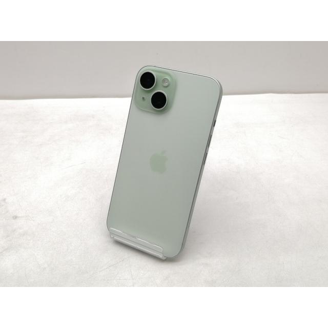 中古】Apple 国内版 【SIMフリー】 iPhone 15 128GB グリーン MTMM3J/A