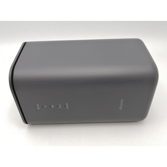 中古】SHARP docomo 【SIMフリー】 home 5G HR02 [ダークグレー]【EC