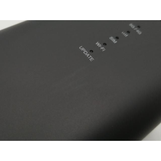 中古】SHARP docomo 【SIMフリー】 home 5G HR02 [ダークグレー]【EC