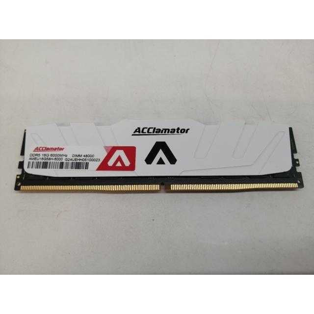 DDR5 6000MHz 32GB(16GB×2) メモリ 未使用（開封のみ） 中古】DDR5 16GB 2枚組（合計32GB） DDR5-6000(PC5-48000