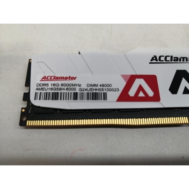 中古】DDR5 16GB 2枚組（合計32GB） DDR5-6000(PC5-48000