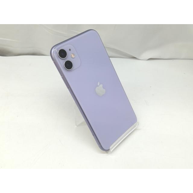 iPhone - iPhone11 128GB MWM52J/A SIMロック解除済み 中古】Apple au 【SIMロック解除済み】 iPhone 11 128GB パープル