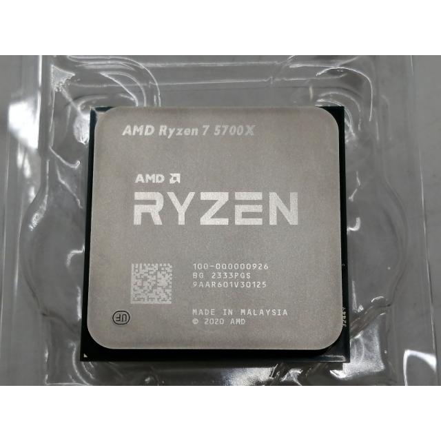 中古】AMD Ryzen 7 5700X (3.4GHz/TC:4.6GHz) BOX AM4/8C/16T/L3 32MB