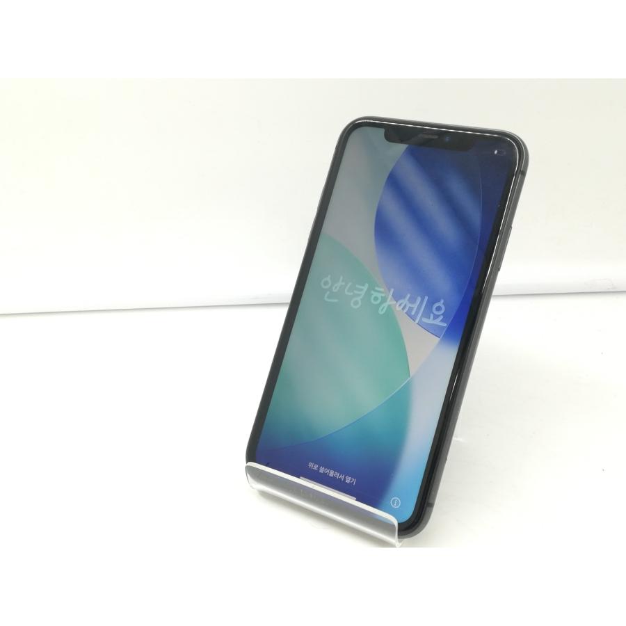 中古】Apple au 【SIMロック解除済み】 iPhone 11 128GB ブラック