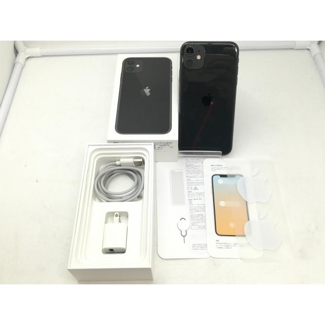 中古】Apple au 【SIMロック解除済み】 iPhone 11 128GB ブラック