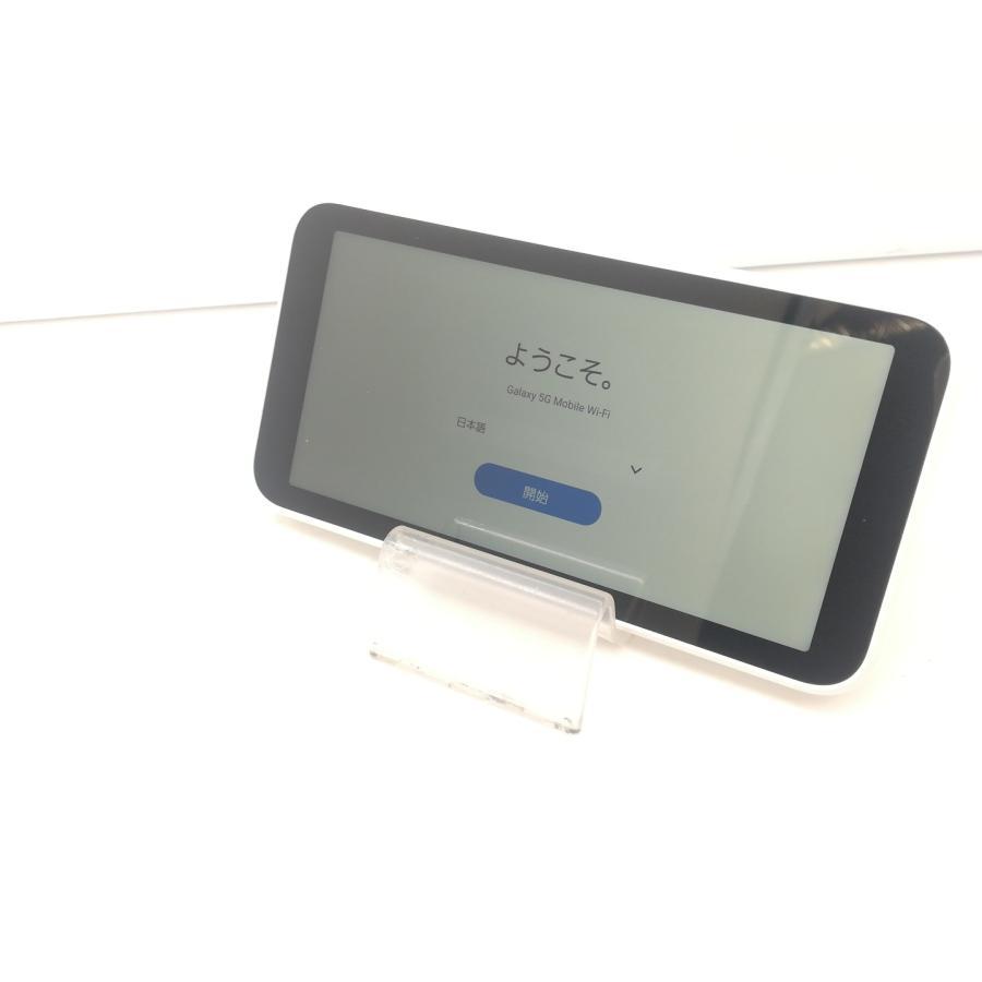 中古】SAMSUNG au 【SIMフリー】 Galaxy 5G Mobile Wi-Fi SCR01