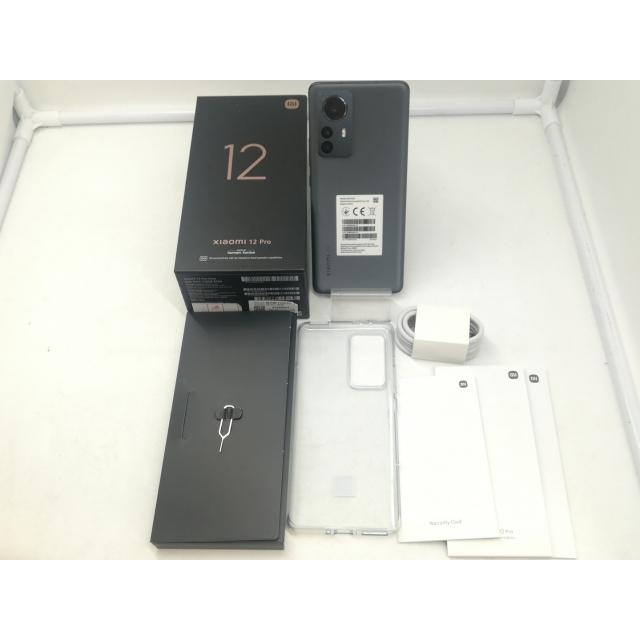 中古】Xiaomi 海外版 【SIMフリー】 Xiaomi 12 Pro 8GB 256GB【札幌 