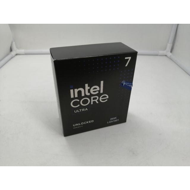 未使用】Intel Core Ultra 7 265K(3.9GHz) Box LGA1851/20C(P:8C/E:12C